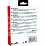 Cable HDMI 2.1 - KONIX - Nintendo Switch 2 - Compatibilidad 4K y 8K - Nailon trenzado - Longitud 1,8 m - Negro - immagine 3