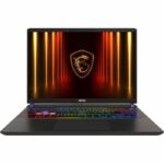 Portátil MSI Vector 16 HX AI A2XWHG-235XFR, 16 pulgadas QHD+ IPS 240 Hz, i7-255HX, 32 GB de RAM, 1 TB de SSD, RTX 5070 Ti, DOS