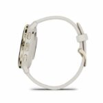 Reloj inteligente con GPS GARMIN Venu 3S, 30,4 mm (1,2"), acero dorado suave, caja color marfil y correa de silicona color marfil. - immagine 5
