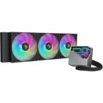 Refrigeración líquida AIO - DEEPCOOL LT360 ARGB - 3 ventiladores ARGB de 120 mm - Negro