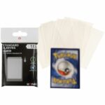 Fundas para cartas - KONIX - Fundas estándar - 100 bolsillos - Compatible con Magic The Gathering y Pokémon - Transparente