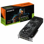 Tarjeta gráfica - GIGABYTE - GeForce RTX 5070 WINDFORCE SFF 12G - GDDR7 - 7680x4320 - PCI-E 5.0