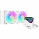 Refrigeración para PC - DEEPCOOL - LT240 WH ARGB - 12 cm - 600-2400 rpm - Blanco