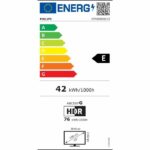 Philips 43PUS8000 Ambilight - Televisor LED de 43 pulgadas (108 cm) - 4K UHD 3840x2160 - HDR10+ - Smart TV - 3xHDMI - immagine 3