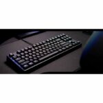 Cherry - Teclado mecánico para juegos XTRFY K4V2 RGB TKL RETRO - Iluminación RGB - Negro - MX2A Rojo