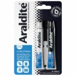 Adhesivo epoxi bicomponente - CYANOLIT - Araldite - 2 x 15 ml - Fraguado largo - Alta resistencia