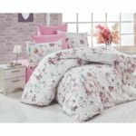 Juego de cama - 1 funda nórdica 220x240 cm + 2 fundas de almohada 60x60 cm - 100% algodón reforzado - Blanco