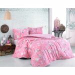 Juego de cama - 1 funda nórdica 220x240 cm + 2 fundas de almohada 60x60 cm - 100% algodón reforzado - Polvo