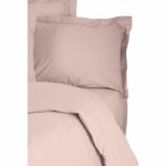 Juego de cama - 1 funda nórdica 220x240 cm + 2 fundas de almohada 60x60 cm - 100% algodón reforzado - Marrón - immagine 4