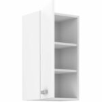 ATLAS Unidad alta con 1 puerta - Decoración blanca - L 40cm - immagine 2
