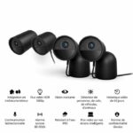 Cámara inalámbrica segura Philips Hue - HD 1080P - Interior o exterior - Control con una sola aplicación - Negra - immagine 4