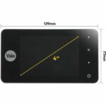 Mirilla digital - YALE - DDV4500 - Grabador - 4 pantallas LCD - Espesor de puerta 38-110 mm - Ángulo de visión 105° - immagine 4