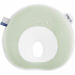 Reposacabezas para bebé - BABYMOOV - Cosyhead - Morfología del bebé - Algodón orgánico con certificación Oeko-Tex - Verde salvia fresco