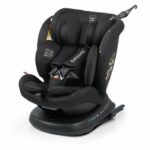 Silla de coche - BABYAUTO - RODIA - Grupo 0/1/2/3 - 40 / 150 cm - I-Size Plus - Isofix - Giratoria - Reclinable - Reductor - Negro
