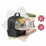BADABULLE Bolsa de almuerzo aislada Pick & Go con múltiples bolsillos - immagine 3