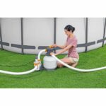 BESTWAY 7,57 m³ / H filtro de arena + prefiltro - Blanco - immagine 2