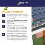 Membrana impermeabilizante - BOSTIK - Waterstop - Reparación de fugas - Envase de 1 kg - Gris - immagine 6