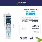 Sellador de baño - BOSTIK - Perfect Joint - Impermeabilizante de silicona - Antimoho - Blanco - 280 ml - immagine 2