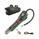 Bomba de aire inalámbrica BOSCH Easypump 3,6 V - para inflar neumáticos (bicicleta, coche, moto) y balones con bolsa para bicicleta 0603947002