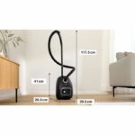 BOSCH Serie 4 BGB41BA1 - Aspirador de bolsa - Radio de acción 11 m - Capacidad de la bolsa 4L - 75 dB - 700 W - Negro - immagine 4