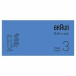Afeitadora eléctrica BRAUN Serie 3 - Negra - Batería de 30 minutos de duración - Carga rápida en 5 minutos - immagine 5