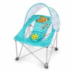 Hamaca plegable para bebé DISNEY BABY- NEMO- Pop 'N Chill, visera solar FPS +50 y bolsa de transporte incluidas