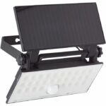 Aplique de exterior - BRILLIANT - LUTON - LED y solar - Detector de movimiento - Plástico y metal - 4 W - Negro - immagine 5