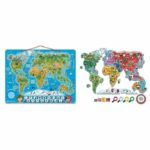 CLEMENTONI - Rompecabezas del mundo magnético - immagine 3