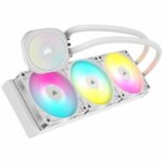 Refrigeración de PC - CORSAIR - CW-9060095-WW - Refrigerador líquido para CPU NAUTILUS 360 ARGB BLANCO - immagine 3