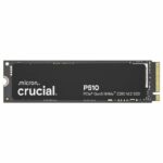 CRUCIAL - P510 - SSD interno - 1 TB - PCIe Gen4 NVMe M.2 - Velocidad de lectura de hasta 11000 MB/s - CT1000P510SSD8