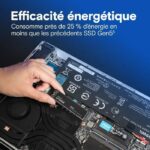 CRUCIAL - P510 - SSD interno - 1 TB - PCIe Gen4 NVMe M.2 - Velocidad de lectura de hasta 11000 MB/s - CT1000P510SSD8 - immagine 5