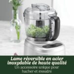 Picadora eléctrica - CUISINART - ECH4E Mini Prep Pro - 250 W - 900 ml - Gris - immagine 5