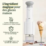 Heladera CUISINART - ICEFD10E - 250 W - 3 x 240 ml - Blanca - immagine 2