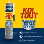 Adhesivo de fijación y sellado - CYANOLIT - Total tech - Gris - Cartucho de 290 ml - Multimaterial - Resistente y flexible - immagine 4