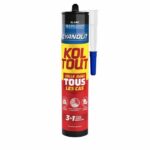 Adhesivo fijador y sellador - CYANOLIT - Blanco - Cartucho de 290 ml - Multiusos - Resistente y flexible