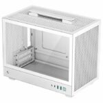 Minitorre DeepCool CH160 mT Blanca - Diseño compacto - Optimizada para Mini-ITX