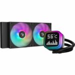 Refrigeración líquida AIO - DEEPCOOL LP240 - 2 ventiladores ARGB de 120 mm - Negro