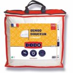 DODO - Edredón templado 350 g/m² - SENSO DOUCEUR - 240 x 260 cm - Blanco