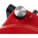 Horno de pizza - DOMO - DO9284PZ - Eléctrico 1200W - Piedra cerámica - Rojo - immagine 3