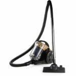 Aspiradora cilíndrica sin bolsa - DOMO - DO7297S - 700 W - 2,5 L - 79 dB - Negro/Dorado