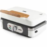 Electrodoméstico 3 en 1 - DOMO - DO9277C - Croquetas, gofres y grill - 1100 W - Blanco