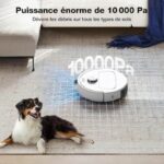 Aspiradora robot con estación de vaciado automático - ECOVACS N30 Pro OMNI - Potencia 10000Pa - Limpieza con agua caliente - immagine 5