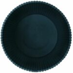 Cases verdes de la olla de flores redondas - plástico - Ø45 - negro - immagine 4
