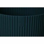 Cases verdes de la olla de flores redondas - plástico - Ø45 - negro - immagine 5