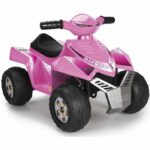 FEBER - Quad Racy Pink - Vehículo eléctrico para niños de 6 voltios