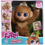 Juguete interactivo - FURREAL FRIENDS - Peanut the Monkey - Más de 100 reacciones, caminar, equilibrarse y abrazarse - immagine 4