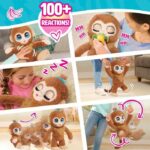 Juguete interactivo - FURREAL FRIENDS - Peanut the Monkey - Más de 100 reacciones, caminar, equilibrarse y abrazarse - immagine 6