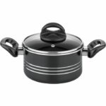 Batería de cocina - Inducción - GSW - MILANO GREY - 15 piezas - Aluminio macizo - Gris - immagine 4