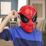 Máscara iluminada de Spider-Man, disfraz iluminado, juguetes de superhéroe para niños de 5 años, Marvel - immagine 5