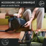 Aspirador de bidón sin bolsa - HOOVER - HP110HM - 700 W - 78 dBA - 2 L - Azul - immagine 4
